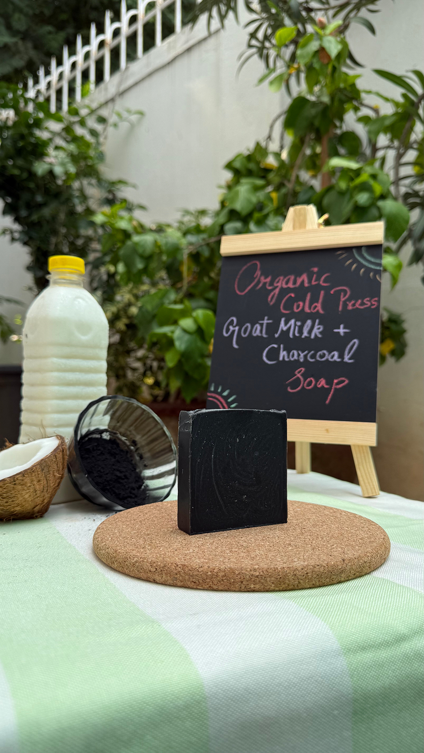 Charcoal + Goat Milk Soap